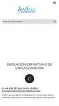 Mobile Screenshot of depilacionlaserdefinitivaperu.com